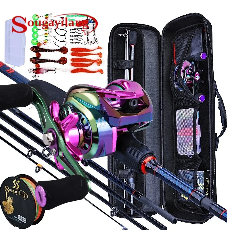 Sougayilang joran dan gulungan - Reel Bag ulasan dan harga