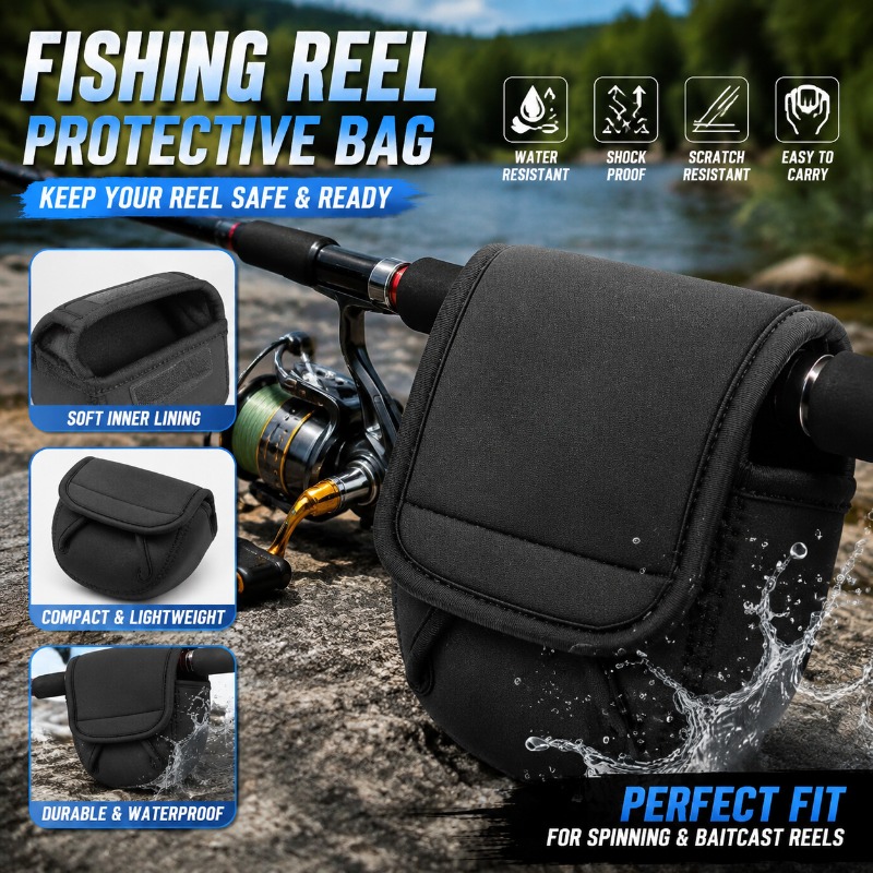 Tas Pelindung Reel Pancing, Ka - Reel Bag ulasan dan harga