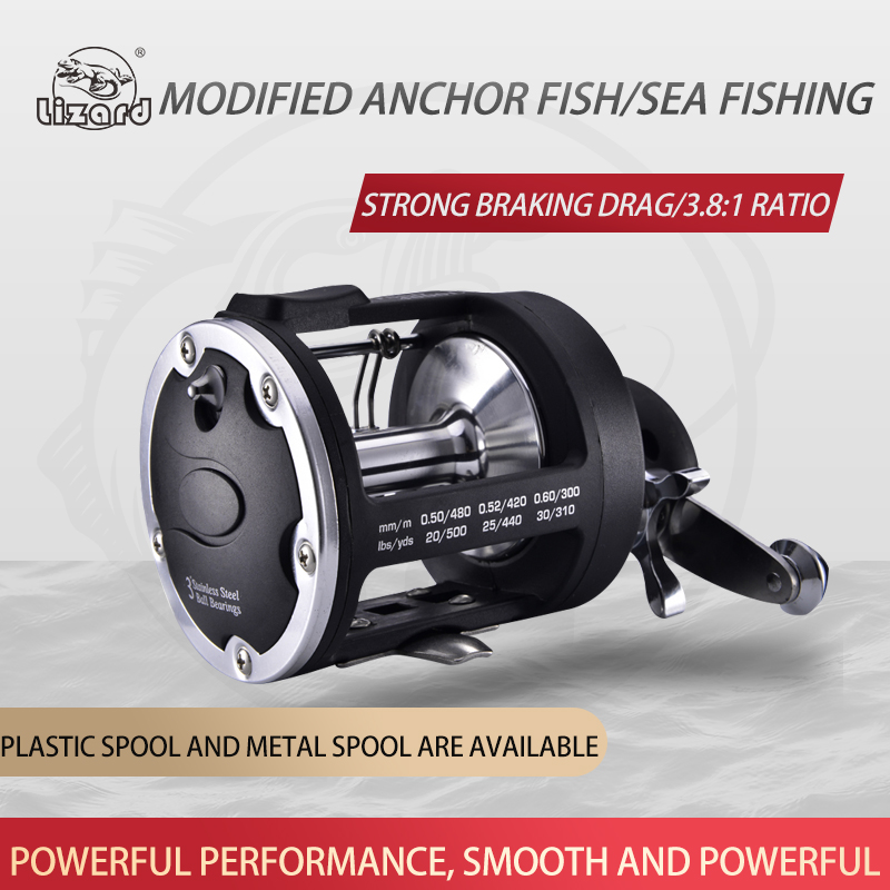 Reel Pancing Lizard TSSD untuk - Trolling Reel ulasan dan harga