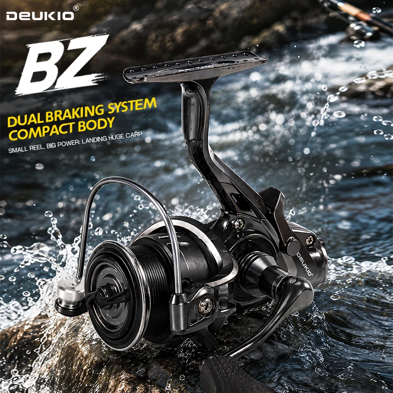 DEUKIO Mini Double Brake Desig - Trolling Reel ulasan dan harga